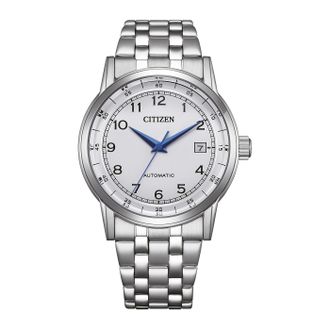Citizen Mens Silver Watch NJ0210-56A Stainless Steel - One Size