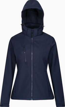 Regatta Womens Regatta Professional Womens/Ladies 3 Layer Membrane Soft Shell Jacket - Navy - Size: 14