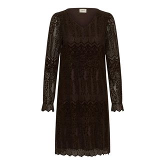 Cream Vestidos - Dresses - Mujer - Marr&oacute;n - 2XL