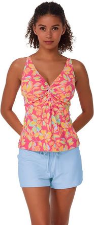 Sunsets Forever Tankini Swimsuit Top - D Cup in Magic Hour Crepe at Nordstrom, Size 36