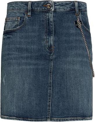 Love Moschino BOTTOMWEAR - Denim skirts on YOOX.COM
