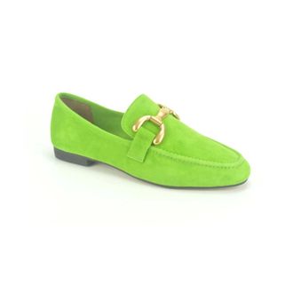 Bibi Lou Groene Su&egrave;de College Platte Schoenen - Dames - Schoenen - Groen - Maat: 38 EU Su&egrave;de