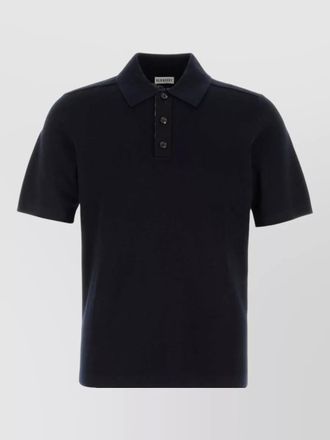 Burberry wool polo shirt short sleeves