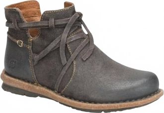 Born Womens Tarkin Ankle Boot In Dark Gray