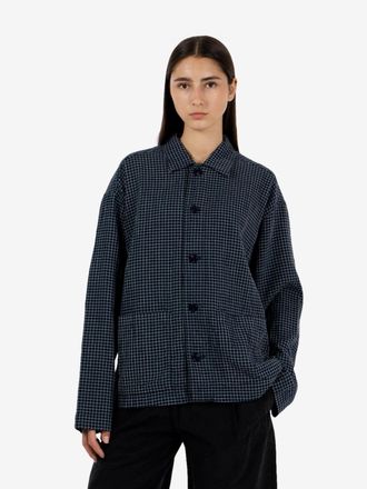 Ymc You Must Create PJ shirt 40 navy