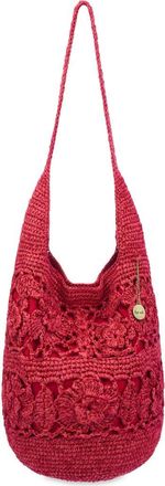 The Sak 120 Hobo Bag in Scarlet Tonal Flower at Nordstrom