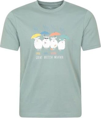 Mountain Warehouse Gender Inclusive Great British Weather Graphic T-Shirt in Light Khaki at Nordstrom, Size Xx-Large