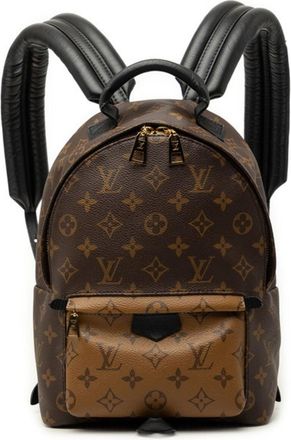 Louis Vuitton Brown Pvc Leather Backpack (Pre-Owned)
