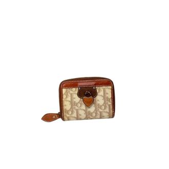Dior Pre-owned Wallets, female, Beige, Size: ONE SIZE Pre-owned Vintage Oblique Monogram Wallet