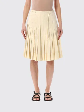 Low Classic Gonna plissettata in misto cotone