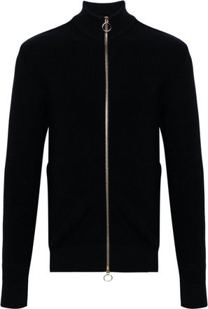 Paul & Shark zip-up cardigan - men - Virgin Wool/Acrylic - M - Blue