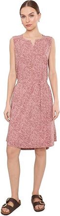 Royal Robbins Spotless Traveler Tank Top Dress Womens Dress Mahogany Briar Print : SM, Nylon/Spandex
