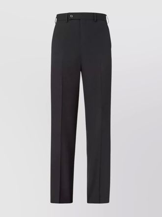 Fendi tailored trousers with pockets and loops