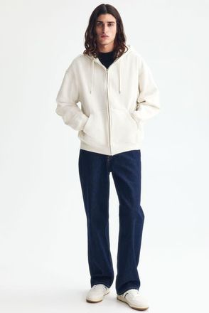 H&M Loose-fit Hooded Jacket in Cream at Nordstrom, Size Xx-Large