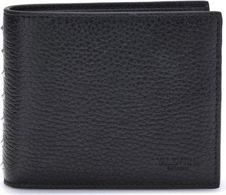 Valentino Garavani Black Calf Leather Bos Taurus Mens Wallet