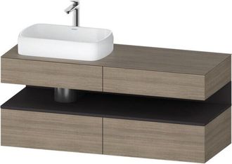 Duravit Duravit Qatego Consola Mueble Bajo Lavabo, 2 Extensiones, 2