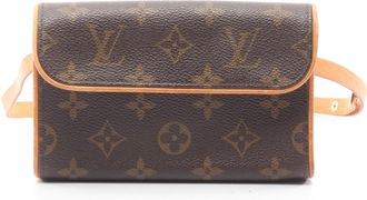 Louis Vuitton Brown Coated Canvas Pvc Monogram Leather Fanny Pack (Pre-Owned)