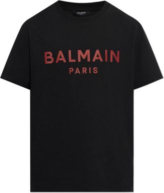 Balmain Hombre, Camisetas, Negro, Talla: L