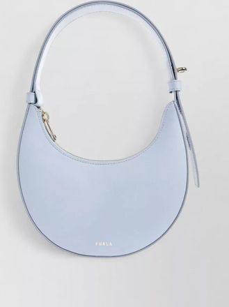 Furla shoulder bag curved shape top handle