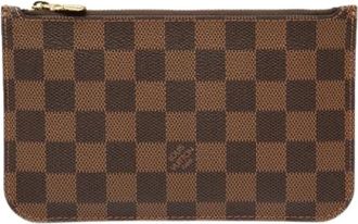 Louis Vuitton Pre-owned Clutches, female, Brown, Size: ONE SIZE Pre-owned Neverfull PM Pouch