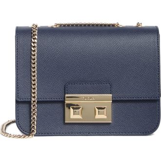 Furla Bella Mini Crossbody Bag in Ink Blue at Nordstrom Rack