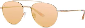 Toms Unisex - Cairo Sunglasses In Shiny Yellow Gold