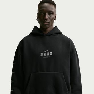 Nike Mens Standard Issue Therma-FIT Pullover Basketball Hoodie in Black | IO9167-010