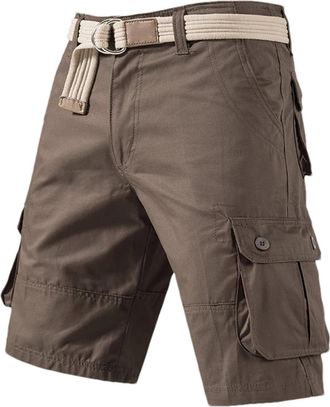 Generic Mens Cargo Shorts Men Sports Casual Shorts Plus Size Cotton Half Pants Golf Straight Running Shorts Pants