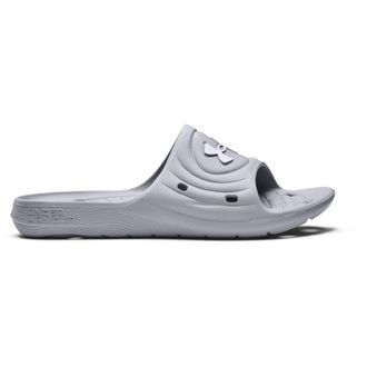 Under Armour UA M Locker IV SL, Sandals Mens, Mod Gray/Mod Gray/White, 8.5 UK