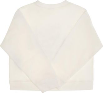 Gucci Girls Cotton Printed Sweatshirt For Boy New White-Mc Sweatshirts White/mc Sweater