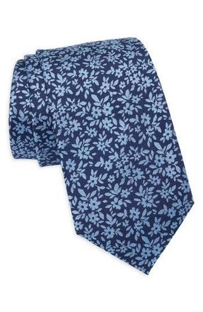 Tommy Hilfiger Beverly Floral Tie in Navy at Nordstrom Rack
