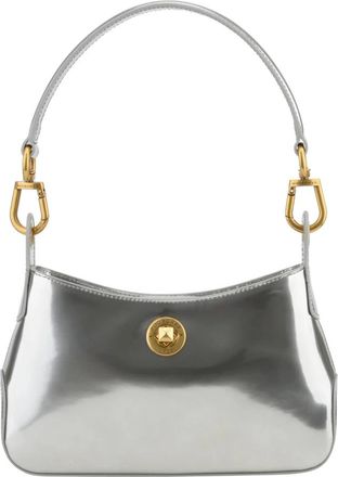 Pourchet &Eacute;clat - Dames - Schoudertassen - Grijs - ONE Size - Leer - Tassen
