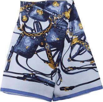Herm&egrave;s Pre-owned Hermes Brides Rebelles Silk Scarf 90 Ladies MJENBFWYZ3E1CVAE