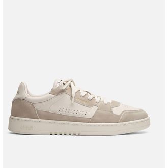 Axel Arigato Dice Lo Leather Suede Sneaker in Off White/taupe at Nordstrom, Size 10.5