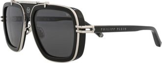 Philipp Plein Mens 57Mm Sunglasses
