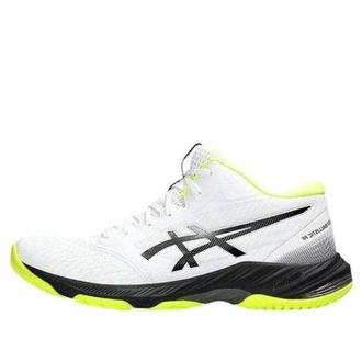 Asics Netburner Ballistic FF MT 3 White Gunmetal Lime 1051A074-102
