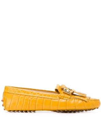 Tod's Gommino rij schoenen - Geel