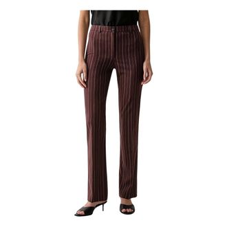 Patrizia Pepe Pantaloni Chino - - Trousers - Donna - Marrone - M