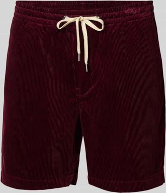 Polo Ralph Lauren Classic Fit Shorts mit elastischem Bund in Bordeaux, Größe XXL