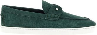 Christian Louboutin Schoenen, Heren, Groen, 40 EU, Loafers