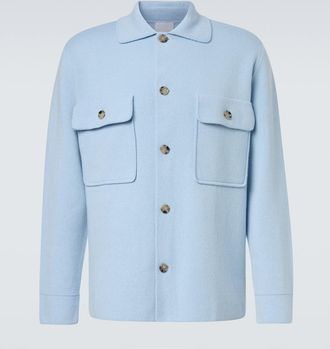 Allude Camicia in lana e cashmere