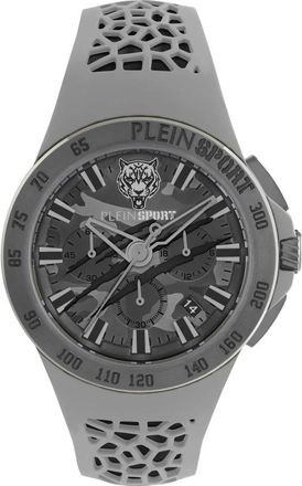 Plein Sport Thunderstorm Chrono Horloge - Heren - Horloges - Grijs - ONE Size - Accessoires