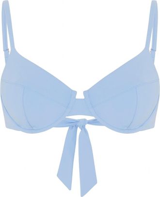 Evarae Womens Pippa Bikini Top In Vista Blue