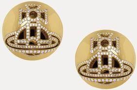 Vivienne Westwood Lennie Earrings Gold Cubic Zirconia Women
