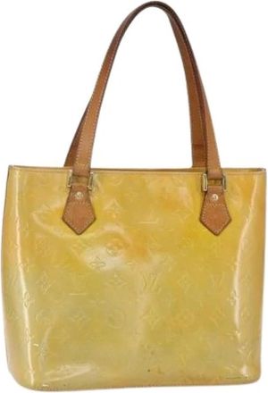 Louis Vuitton Pre-owned Vintage Tote Bag - Dames - Vintage Shopper - Geel - ONE Size - Leer - Vintage