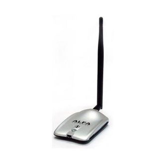 Trade Shop Trade Shop - Tarjeta Antena Wireless Wifi 11mbps Usb Alta Potencia 5 Dbi Pc Notebook Fijo