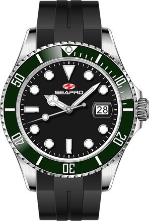 Seapro Mens Nexus Black Dial Watch