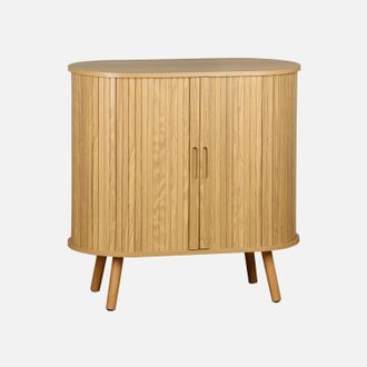 Sweeek Sweeek - Credenza Con Ante Scorrevoli E Ripiano