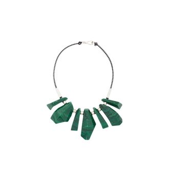 Plan C Necklaces, female, Green, Size: ONE SIZE Irregular Pendants Necklace