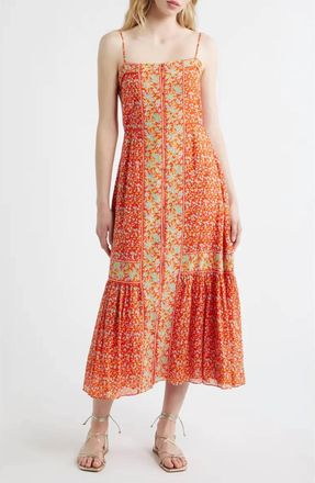 Cleobella Miralani Midi Dress In Solara Print